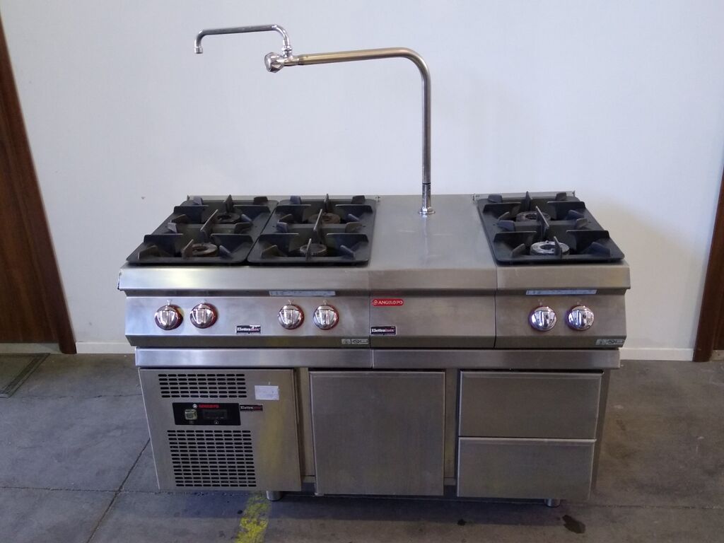 5066129 Cucina professionale a gas 6